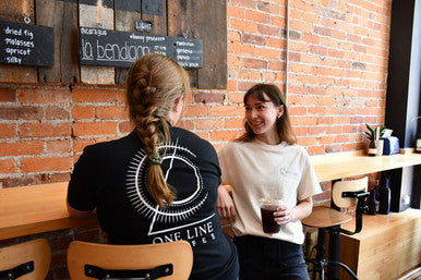 OLC Modern Logo T-Shirt (Black w/ White lettering)