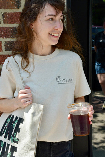 OLC Modern Logo T-Shirt (Natural w/ Black lettering)